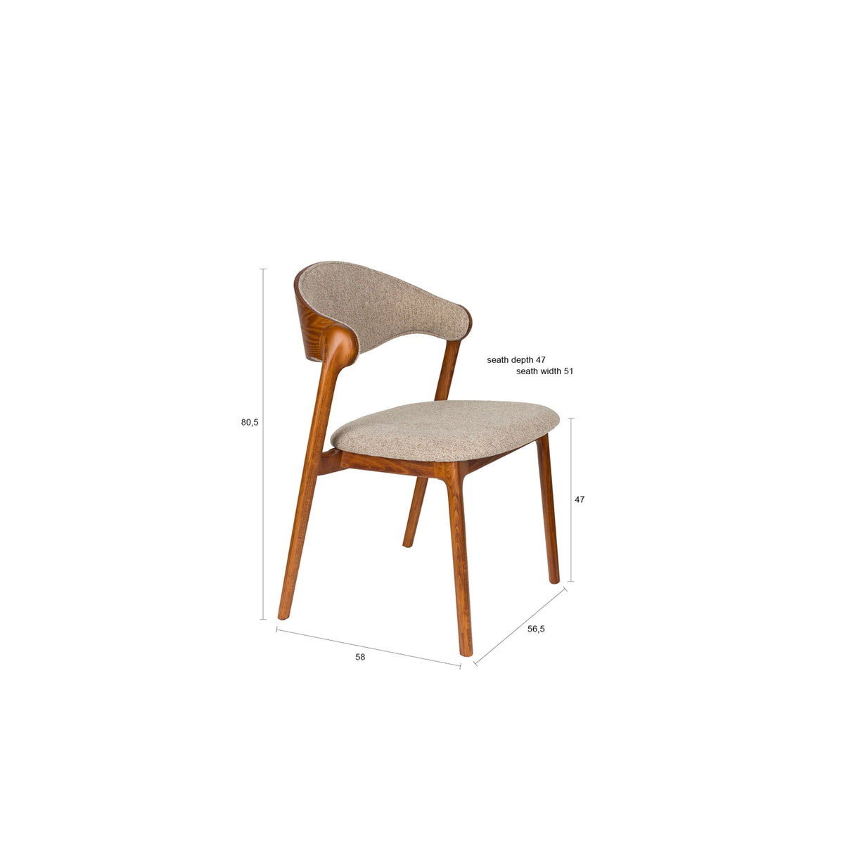 Lot de 2 Chaises BABINGTON