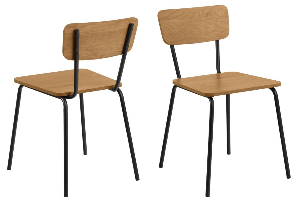 Set of 2 SCHOOL chairs