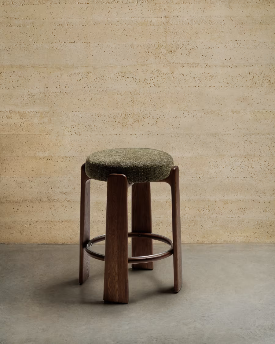Set of 2 Granite stools