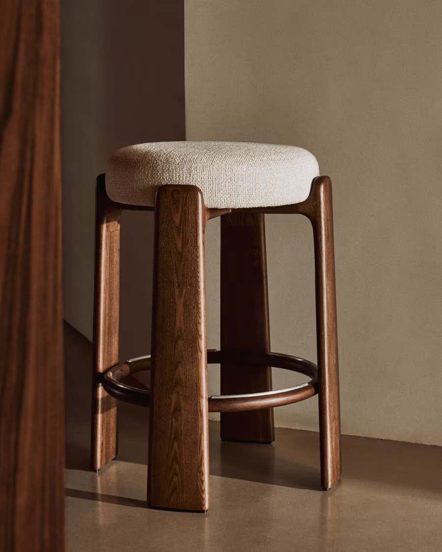 Set of 2 Granite stools