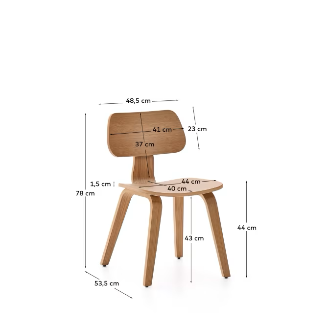 Lot de 2 chaises GENA