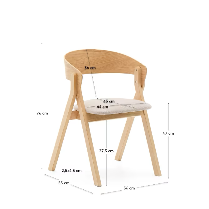 Set of 2 GODIA chairs
