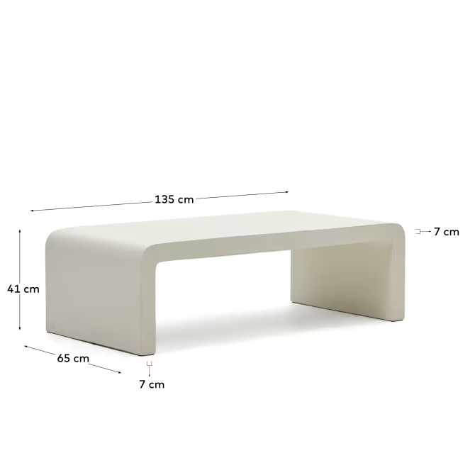 AIGUABLAVA coffee table