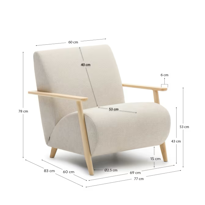 MEGHAN armchair