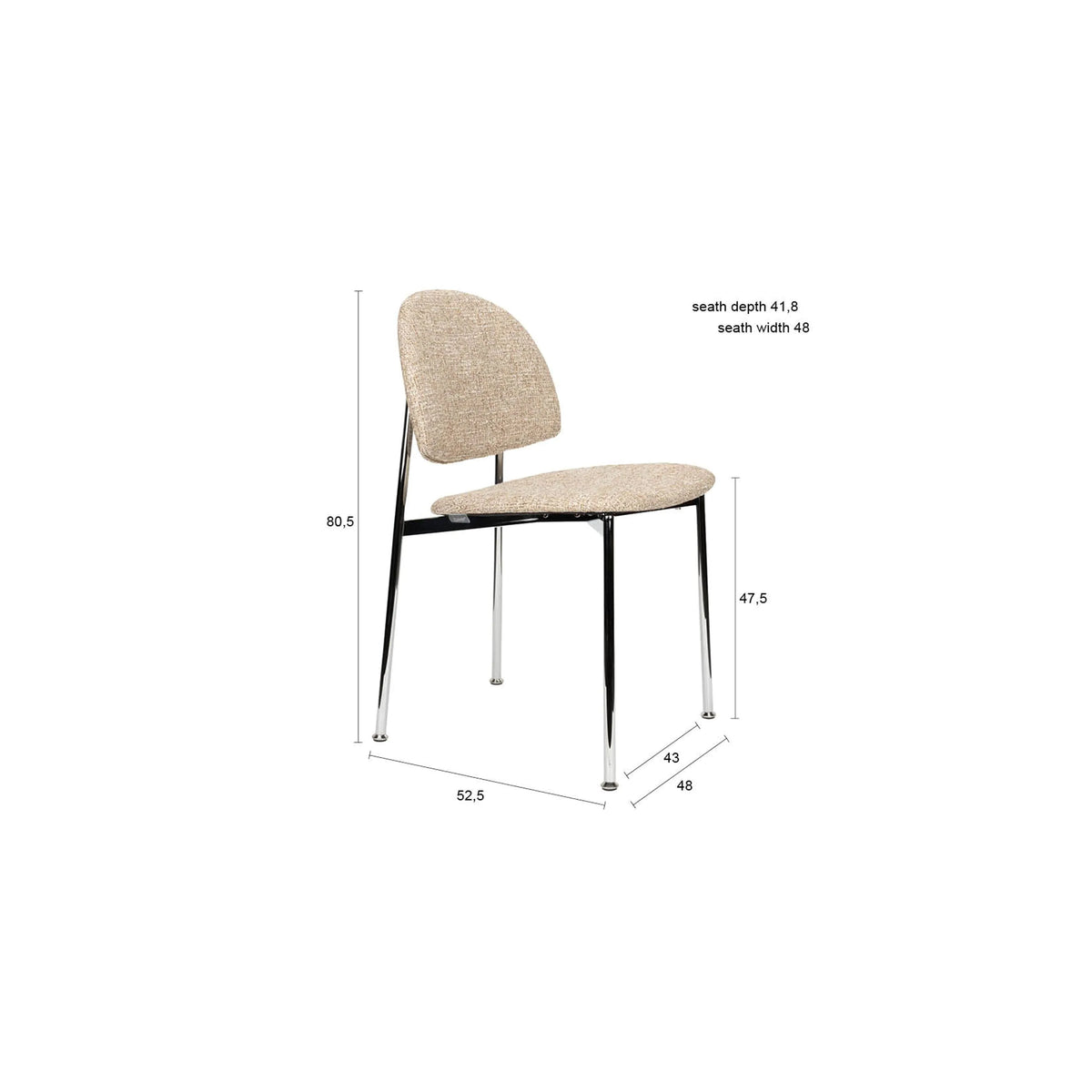 Lot de 2 Chaises SUNRISE