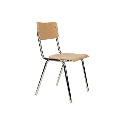 Lot de 4 Chaises Back to School Chrome