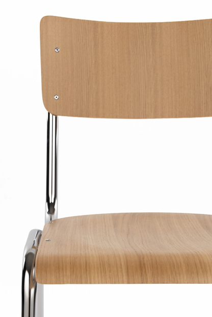 Lot de 4 Chaises Back to School Chrome