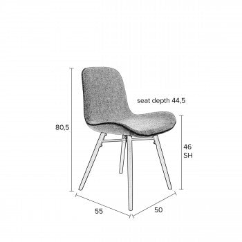 Set of 2 LESTER Chairs